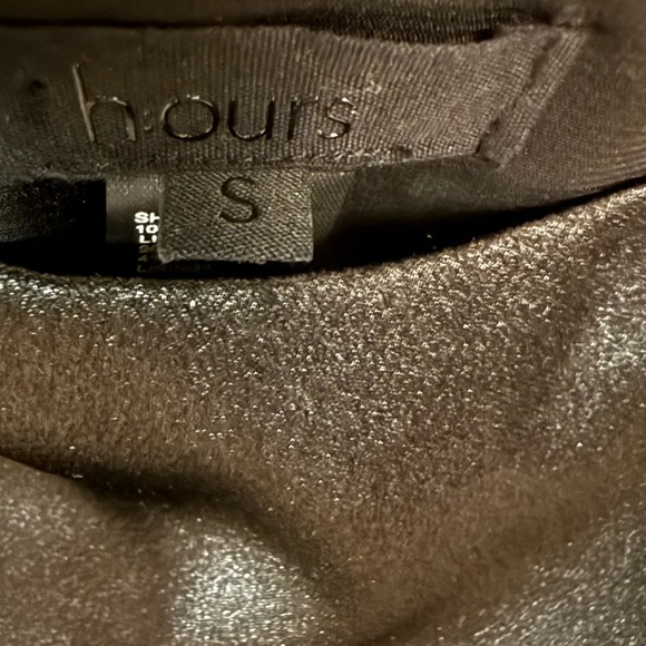 h:ours Cristiano Mini Dress in Black Noir Size Small - Picture 10 of 10